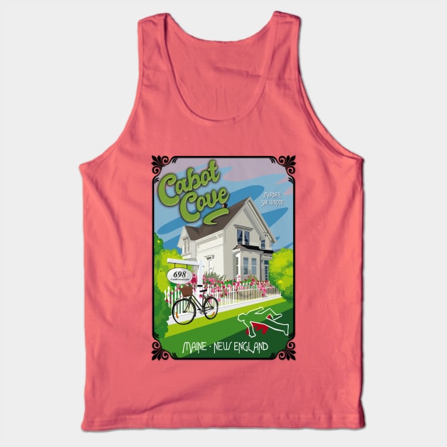 Blair House, Cabot Cove Tank Top by BOEC Gear